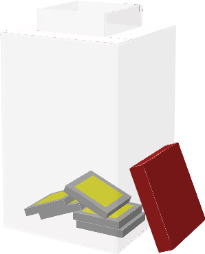 custom hat in top hat