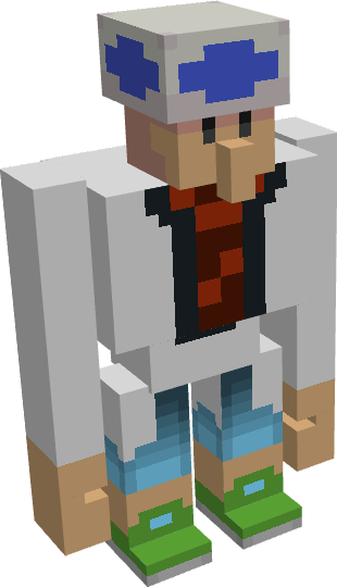 custom iron golem with skin of MinoDeh